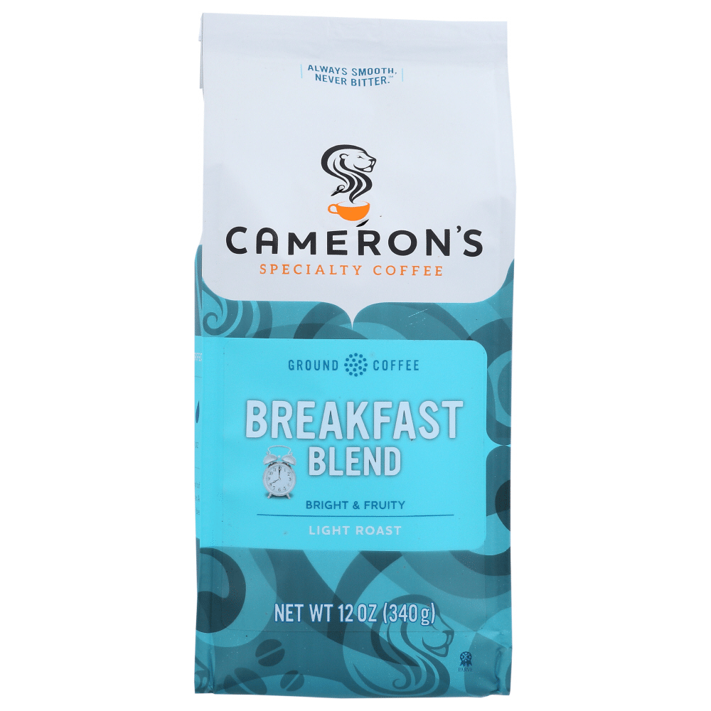 COFFEE GRND BRKFST BLEND, 12 OZ (Pack of 6) - Nibbit