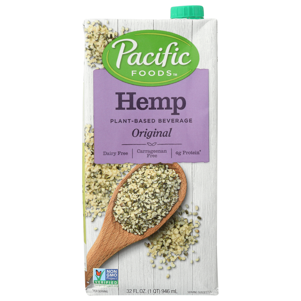 HEMP MILK ORIGINAL, 32 OZ (Pack of 1) Nibbit